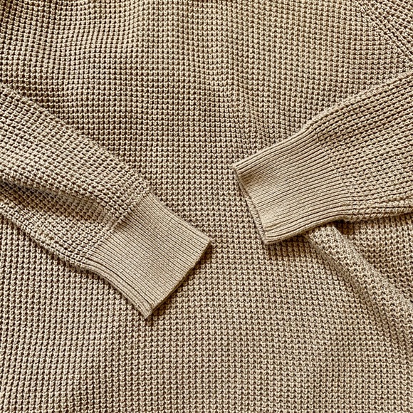 Michael Kors Thermal Cowl Neck Waffle Knit Sweater - Picture 12 of 12